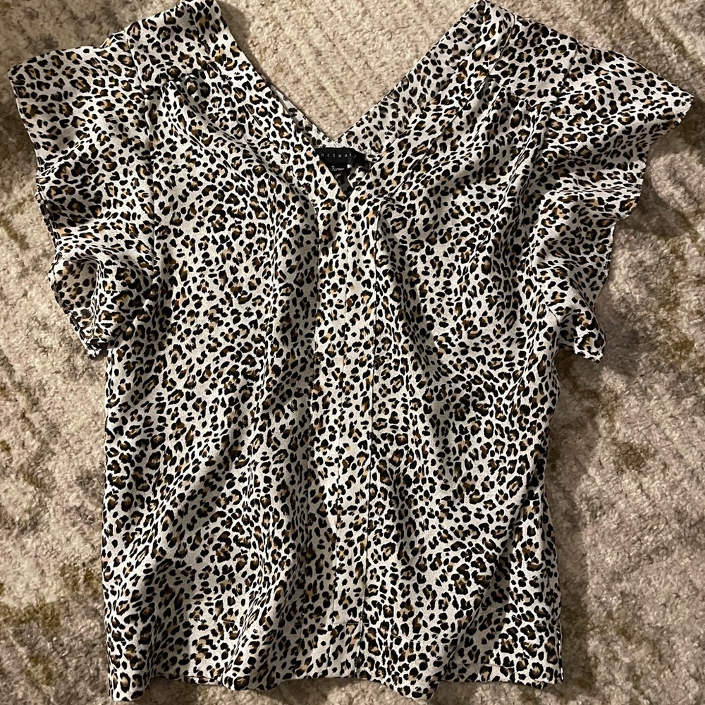 Cheetah Printed Blouse